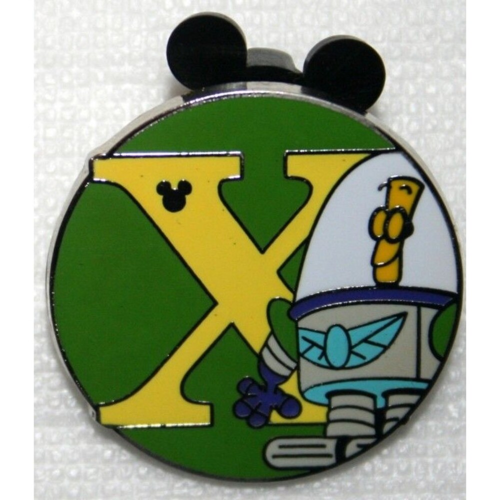 WDW - Hidden Mickey Series III - Alphabet - XR (X)
